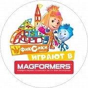 Промо МПИ Magformers Воблер с фиксиками